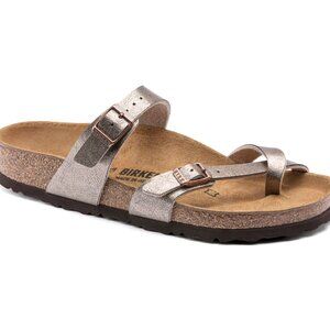 Birkenstock Recovery Slide Sandal with Toe Loop - Mayari Color Graceful Taupe